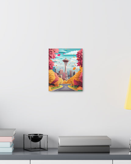 Canvas Gallery Wraps - Autumn in Seattle