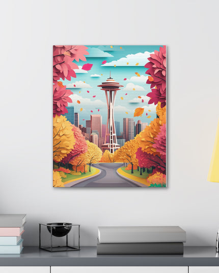Canvas Gallery Wraps - Autumn in Seattle