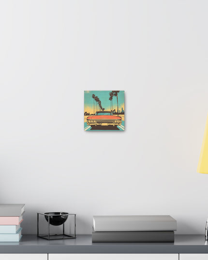 Canvas Gallery Wraps - Vintage Los Angeles Road Trip