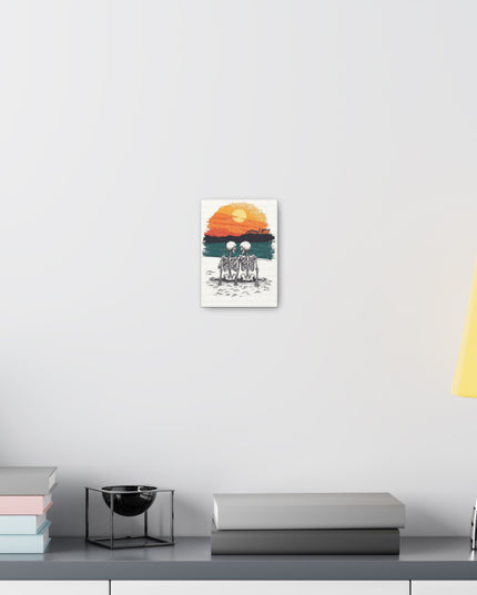 Canvas Gallery Wraps-Best friends until the end of time, even when there's nothing left but bones