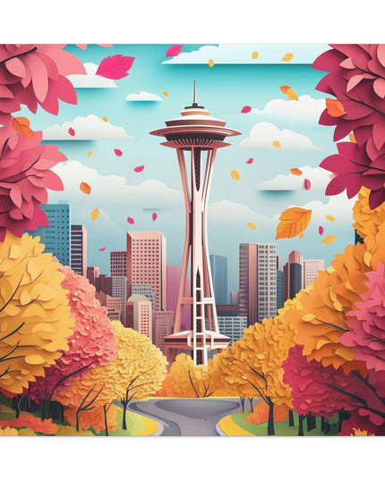 Canvas Gallery Wraps - Autumn in Seattle