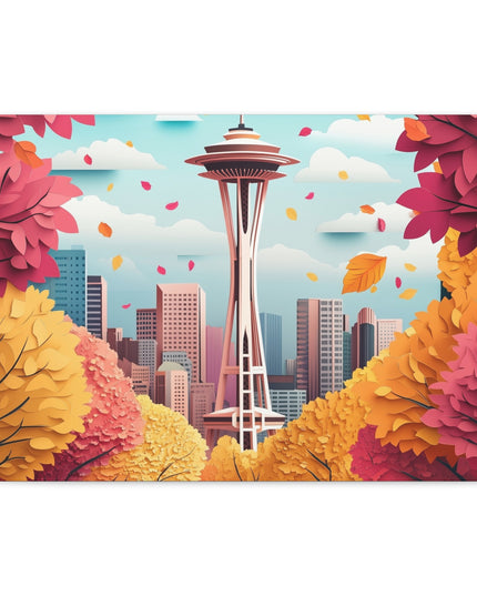 Canvas Gallery Wraps - Autumn in Seattle
