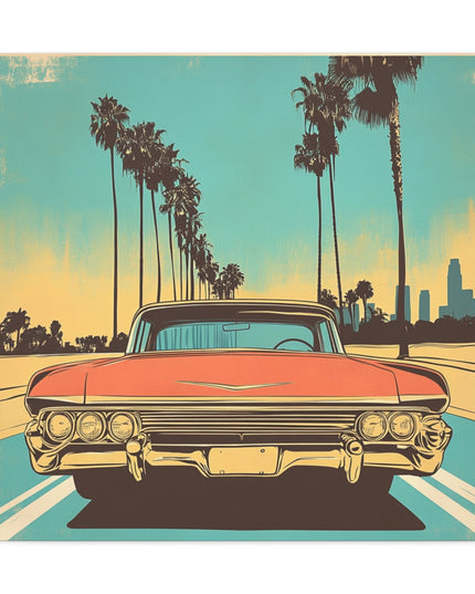 Canvas Gallery Wraps - Vintage Los Angeles Road Trip