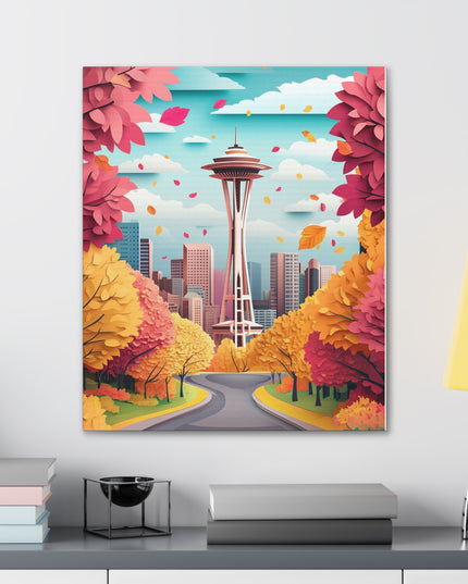 Canvas Gallery Wraps - Autumn in Seattle
