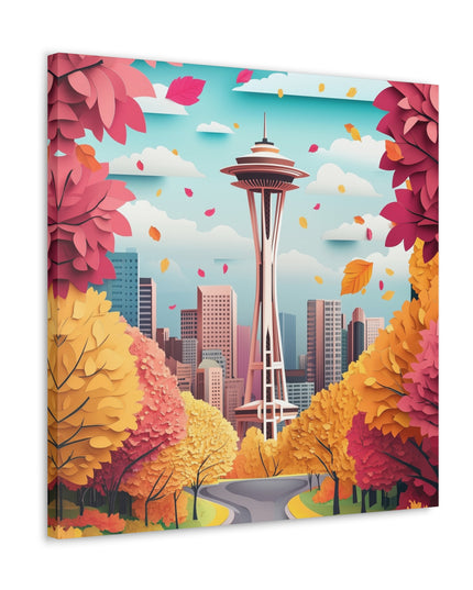 Canvas Gallery Wraps - Autumn in Seattle