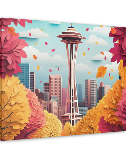 Canvas Gallery Wraps - Autumn in Seattle