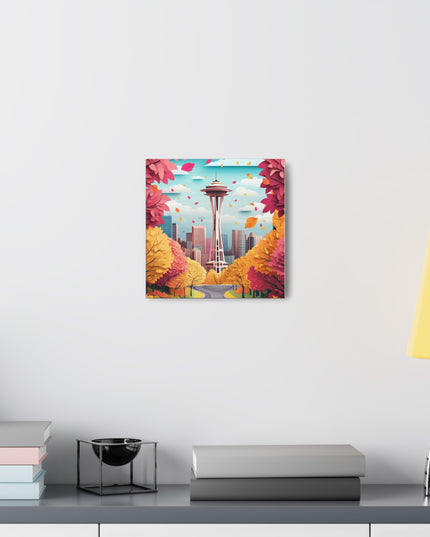 Canvas Gallery Wraps - Autumn in Seattle